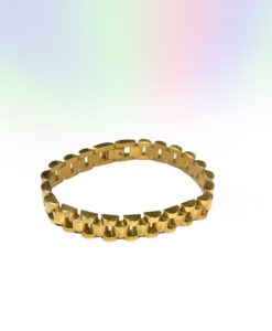 Vintage Gold Watch Link Bracelet